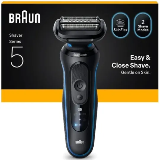 Braun Series 5 Elektrisk Rakapparat 52-B1000S Blå