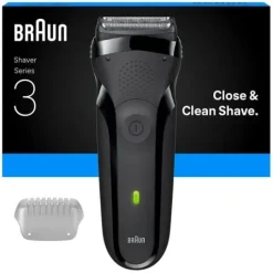 Braun Series 3 Elektrisk Rakapparat 300S Grå