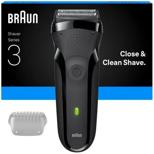 Braun Series 3 Elektrisk Rakapparat 300S Grå