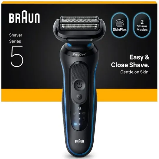 Braun Series 5 Elektrisk Rakapparat 52-B1000S Blå