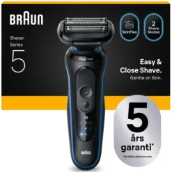 Braun Series 5 Elektrisk Rakapparat 52-B1000S Blå