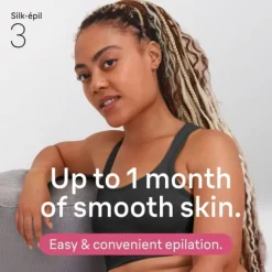 Braun Silk·épil 3 Epilator med sladd 3-031 Rosa