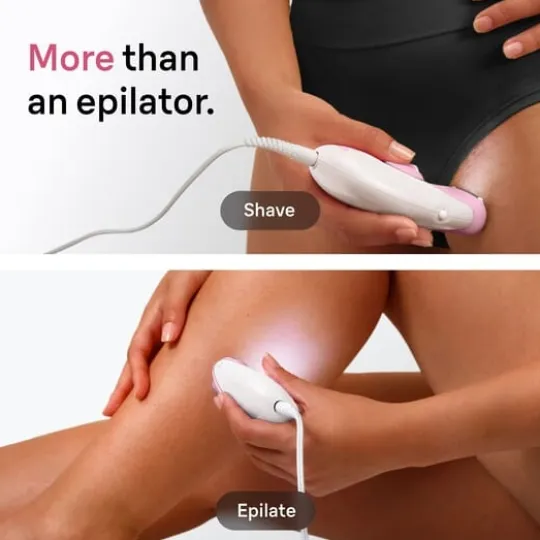 Braun Silk·épil 3 Epilator med sladd 3-031 Rosa