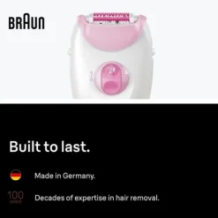 Braun Silk·épil 3 Epilator med sladd 3-031 Rosa