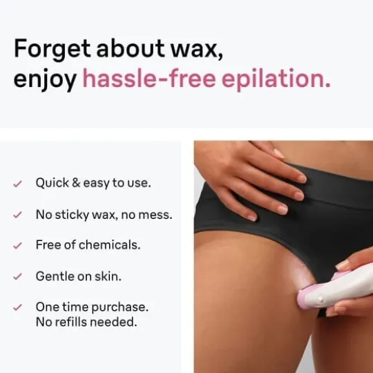 Braun Silk·épil 3 Epilator med sladd 3-000 Rosa
