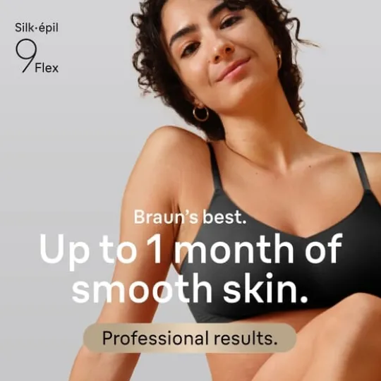 Braun Silk·épil 9 Flex Wet & Dry Epilator 9-011 3D Guld