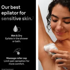 Braun Silk·épil 9 Wet & Dry Epilator 9-030 Silver