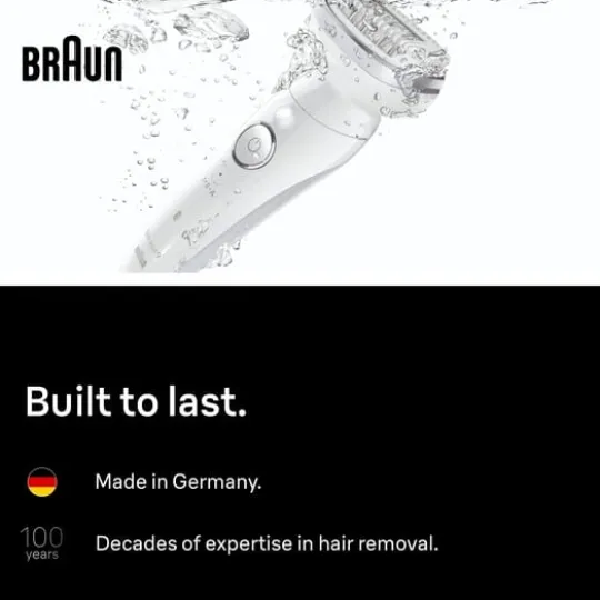 Braun Silk·épil 9 Wet & Dry Epilator 9-030 Silver
