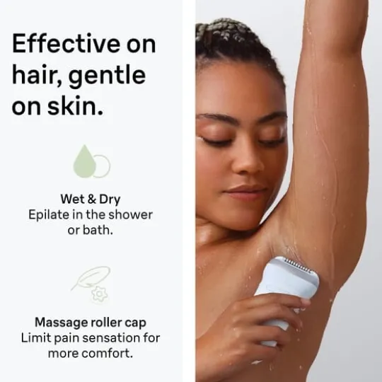 Braun Silk·épil 7 Wet & Dry Epilator 7-041 Silver