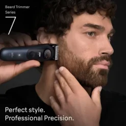Braun Skäggtrimmer Series 7 +6 Barberverktyg BT7520 Blå