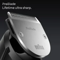 Braun Skäggtrimmer Series 7 +6 Barberverktyg BT7520 Blå