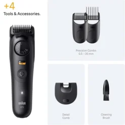 Braun Skäggtrimmer Series 5 +4 Stylingverktyg BT5520 Svart