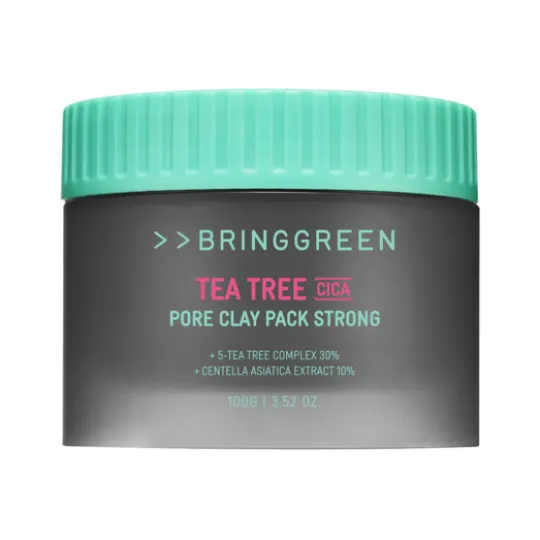 BRINGGREEN Tea Tree Cica Pore Clay Pack Strong 100 g