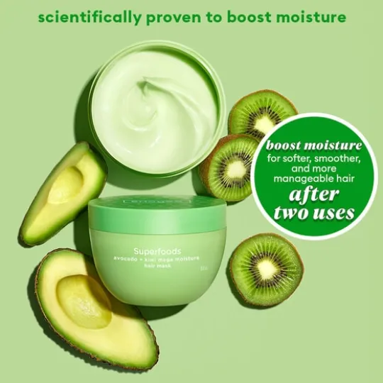 Briogeo Superfoods Avocado + Kiwi Mega Moisture Hair Mask 240 ml