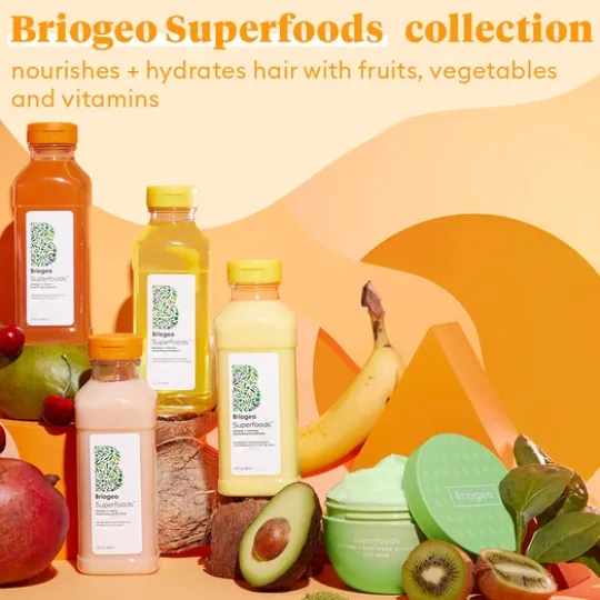 Briogeo Superfoods Avocado + Kiwi Mega Moisture Hair Mask 240 ml