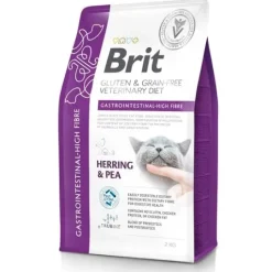 Brit Veterinary Diet Cat Gastrointestinal High Fibre Grain Free 2 kg