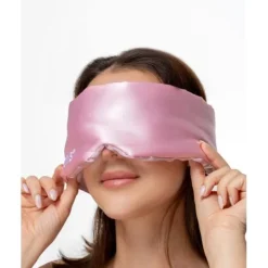 Brushworks Cushioned Satin Sleep Mask