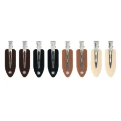 Brushworks Nude No Crease Hair Clips 8 st