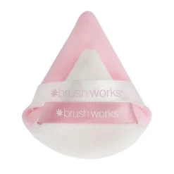 Brushworks Triangular Powder Puff Duo 2 st