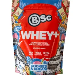 BSc Whey+ Cookies & Cream 900 g