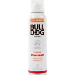 Bulldog Bergamot & Sandalwood Spray Deodorant 125 ml