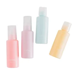 Cailap Reseförpackning Flaska Olika Färger 60 ml 4 st