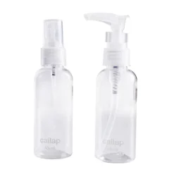 Cailap Reseförpackning Spray- och Pumpflaska 65 ml 2 st