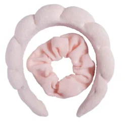 Cailap Set Diadem och Scrunchie Rosa
