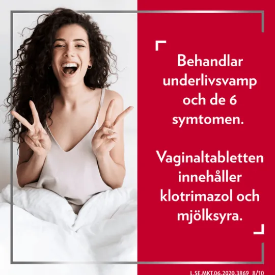 Canesten 3 Vaginaltabletter 200 mg + 20 g kräm 1%