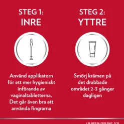 Canesten 1 Vaginaltablett 500 mg + 20 g kräm 1%