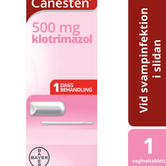 Canesten Vaginaltablett 500 mg 1 st