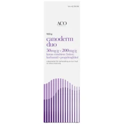 Canoderm Duo 50 mg/g + 200 mg/g 100 gram Kutan emulsion