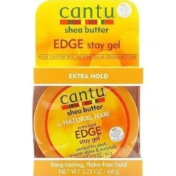 Cantu Shea Butter Extra Hold Edge Stay Gel 64 g