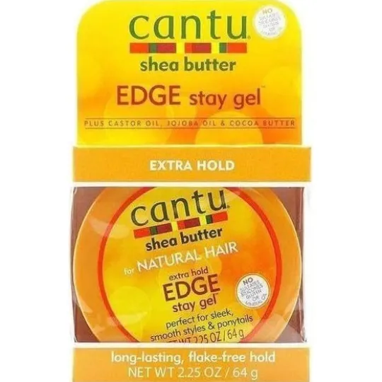 Cantu Shea Butter Extra Hold Edge Stay Gel 64 g