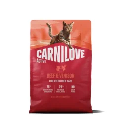 Carnilove Active Cat Beef & Venison for Sterilised Adult All Breeds 2 kg