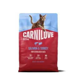 Carnilove Active Cat Salmon & Turkey for Sterilised Adult All Breeds 2 kg