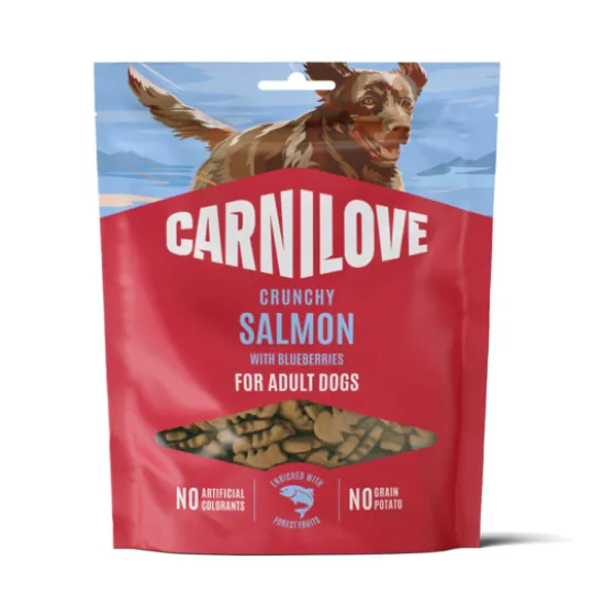 Carnilove Dog Crunchy Snack Salmon with Blueberries 200 g
