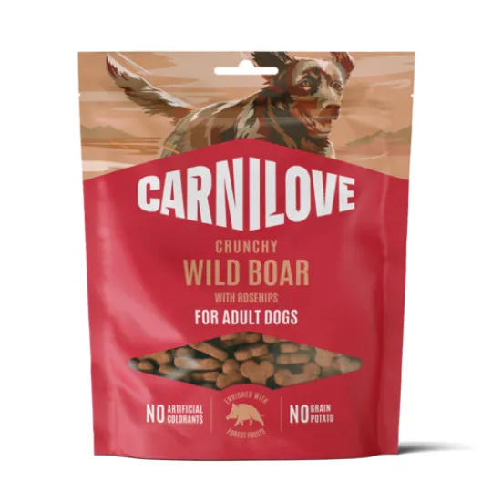 Carnilove Dog Crunchy Snack Wild Boar with Rosehips 200 g