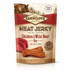 Carnilove Jerky Chicken & Wild Boar Bar 100 g
