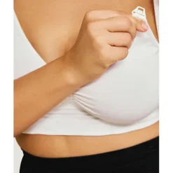 Carriwell Gravid- och Amningsbh Carri-Gel Vit M