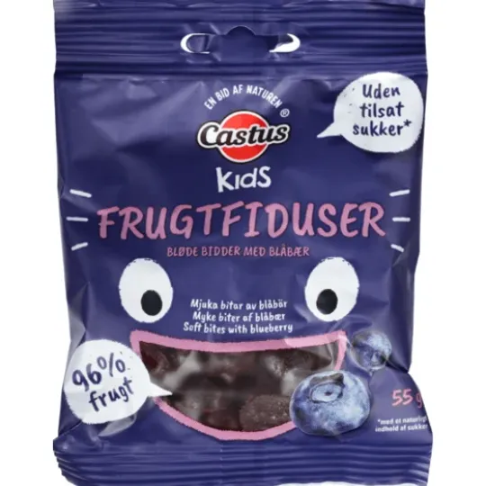 Castus Fruktfiduser Blåbär 55 g