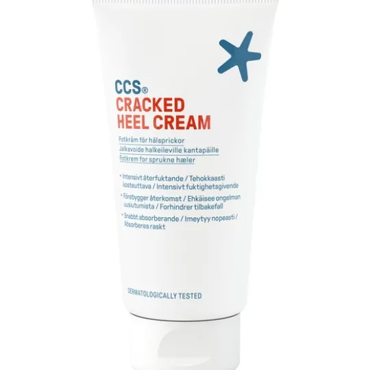 CCS Cracked Heel Fotkräm för Hälsprickor 75 ml