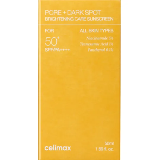 Celimax Pore+Dark Spot Brightening Care Sunscreen SPF50+ och PA++++ 50 ml