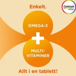 Centrum Omega 3 + Multivitamin 90 kapslar