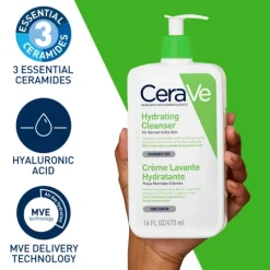 CeraVe Hydrating Cleanser Pump 473 ml
