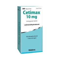 Cetimax filmdragerad tablett 10 mg 30 st