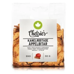 Chelsie's Kanelrostade Äppelbitar 50 g