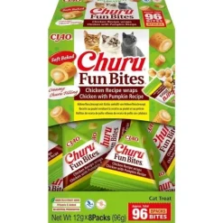 Churu Cat Fun Bites Chicken with Pumpkin 8 st