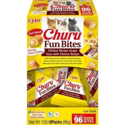 Churu Cat Fun Bites Tuna with Cheese 8 st