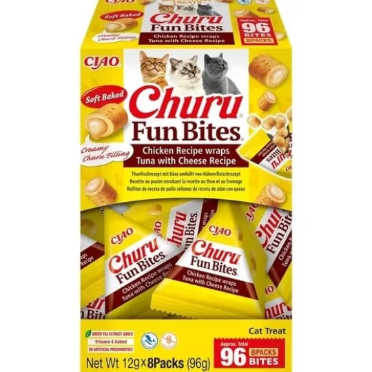 Churu Cat Fun Bites Tuna with Cheese 8 st